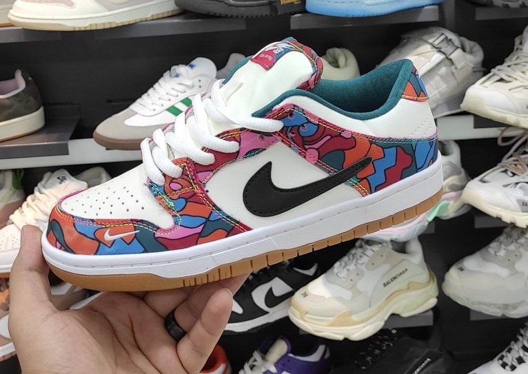 Nike SB Dunk Low Parra - Shoe Boxs