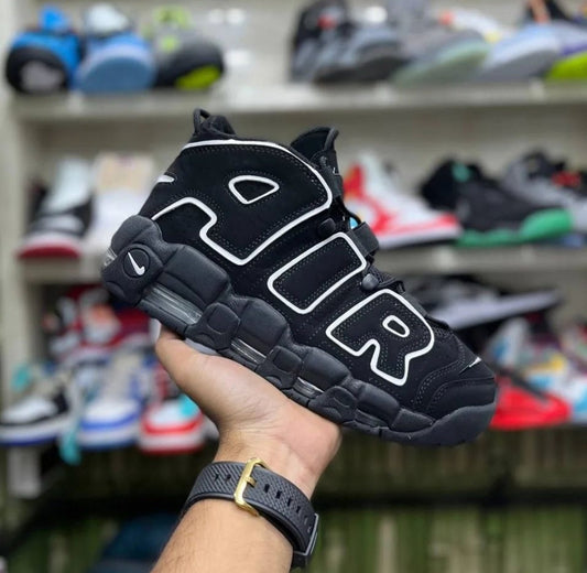 Nike Airmore Uptempo Black - Shoe Boxs