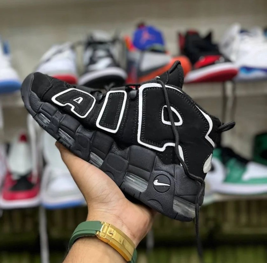 Nike Airmore Uptempo Black - Shoe Boxs