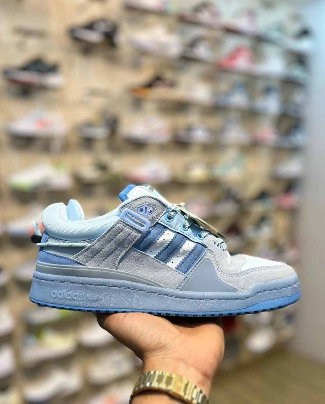 Adidas Badbunny Forum Blue - Shoe Boxs