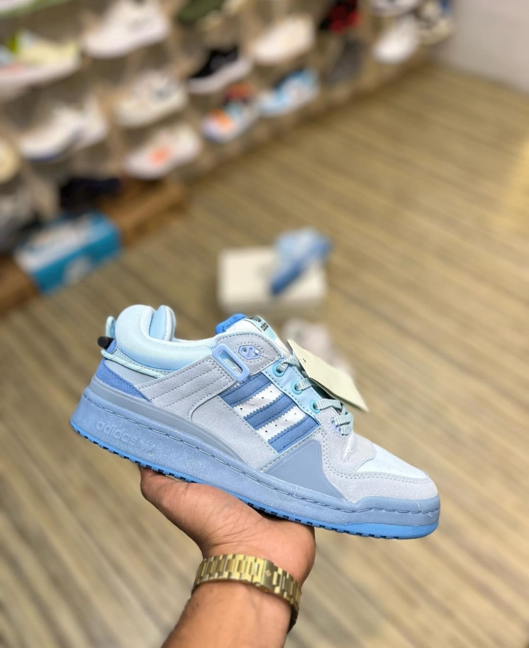 Adidas Badbunny Forum Blue - Shoe Boxs