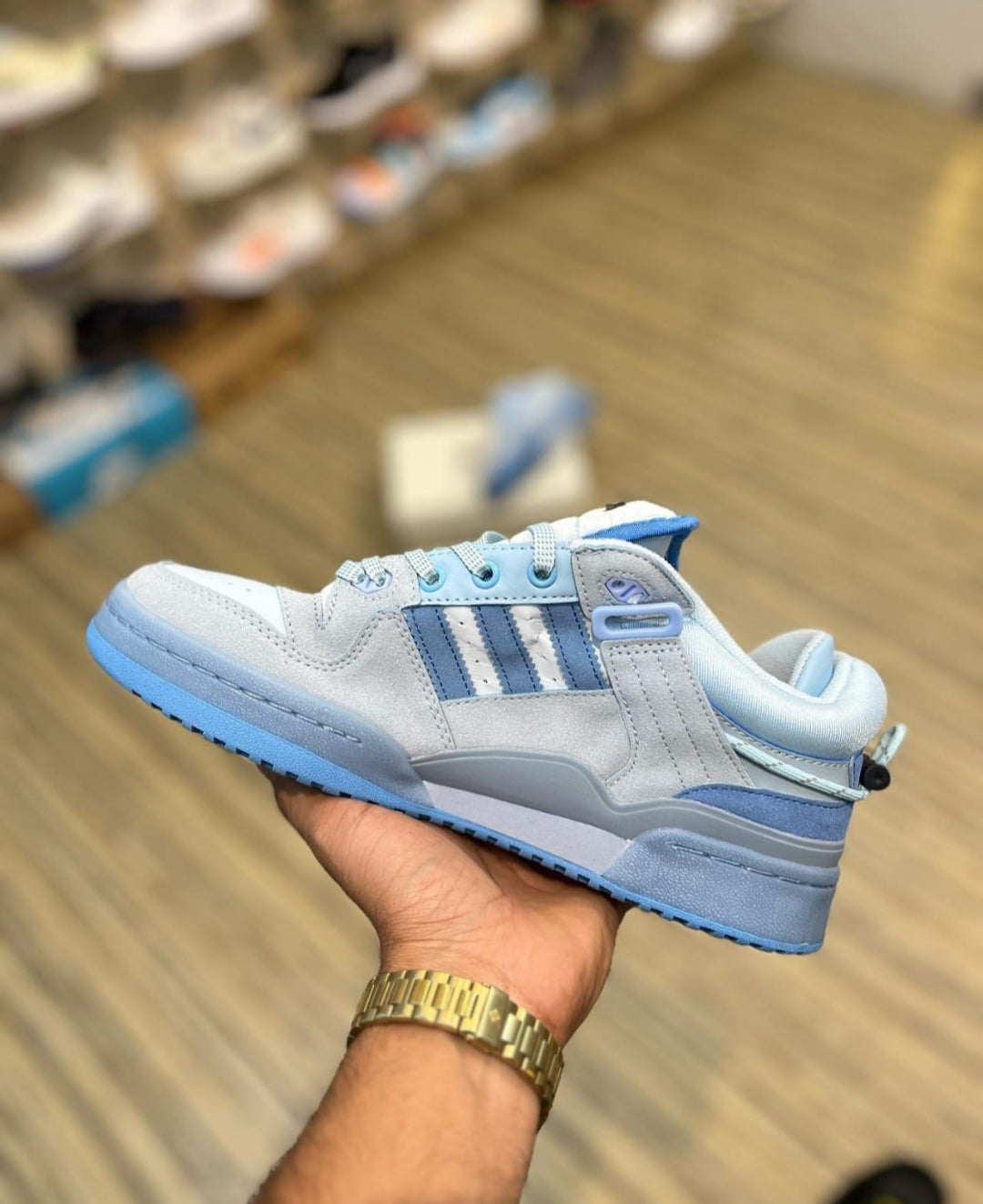 Adidas Badbunny Forum Blue - Shoe Boxs