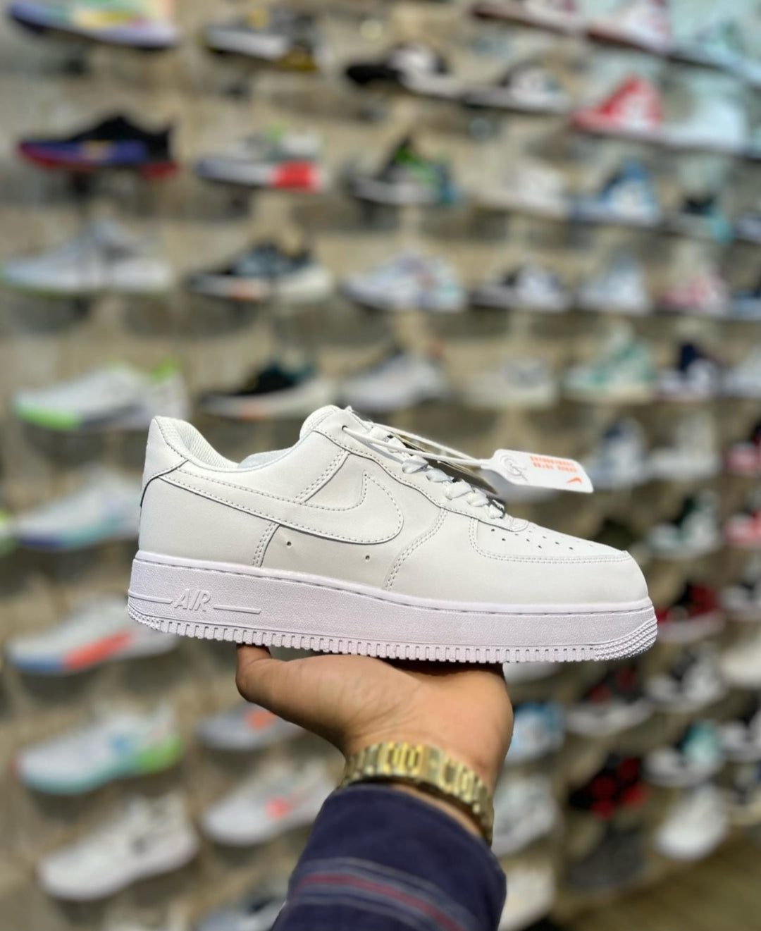 Nike Airforce 1 Triple White - Shoe Boxs