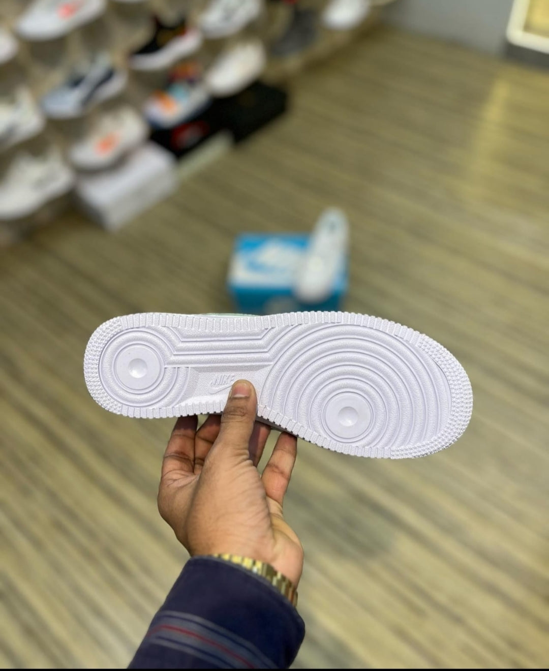 Nike Airforce 1 Triple White - Shoe Boxs