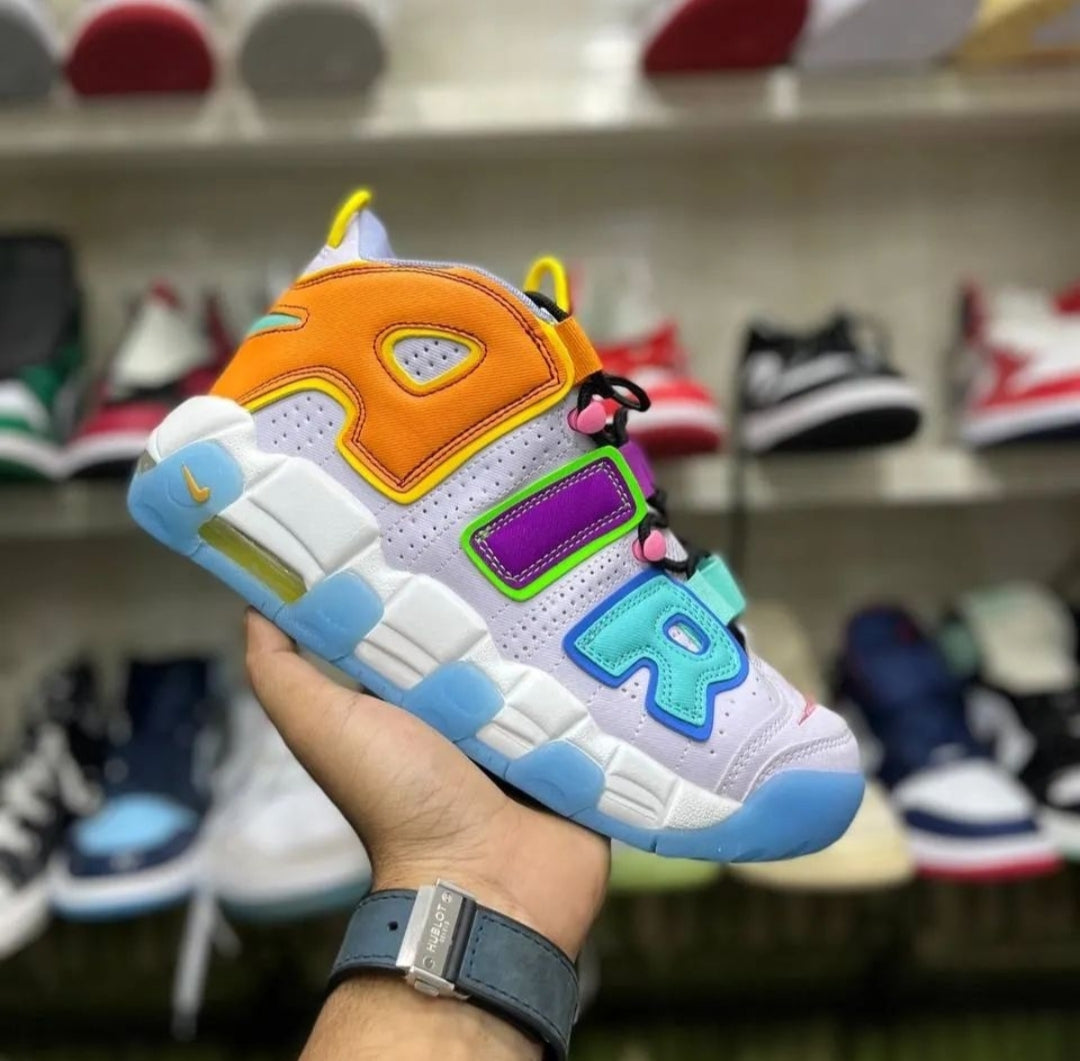 Nike Air More Uptempo GS TD Multicolour - Shoe Boxs