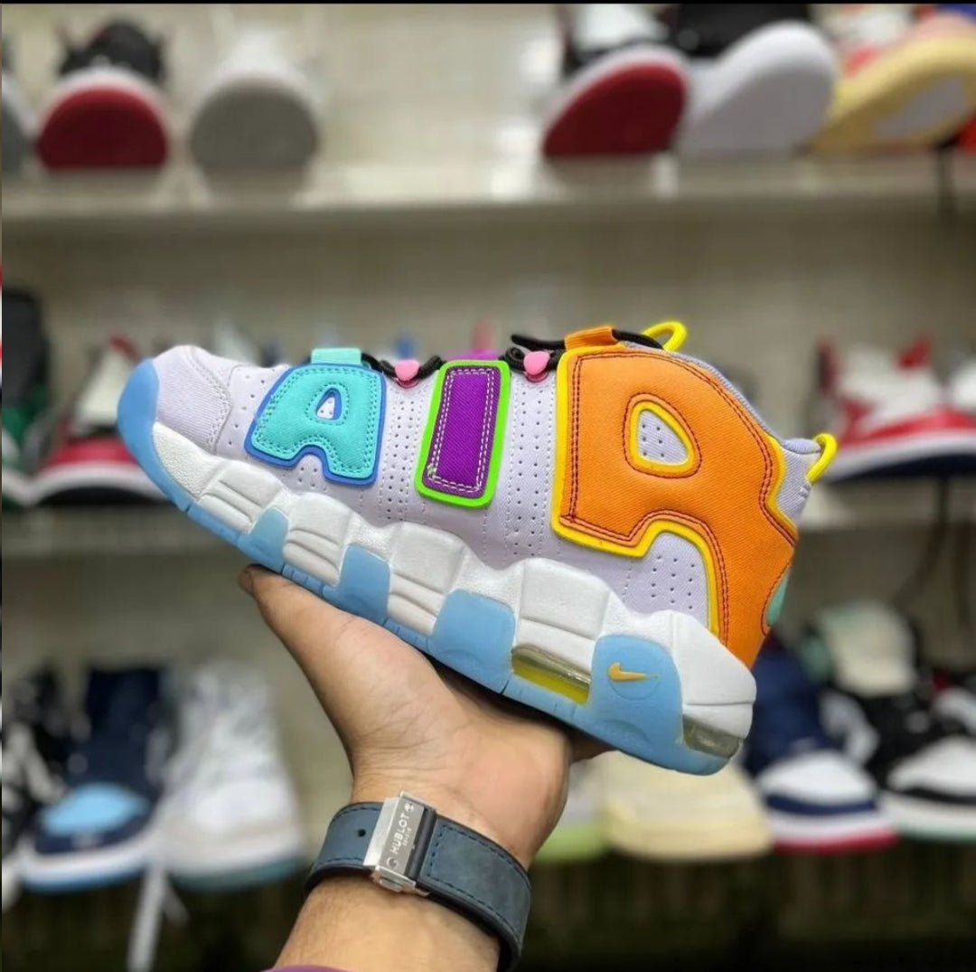 Nike Air More Uptempo GS TD Multicolour - Shoe Boxs