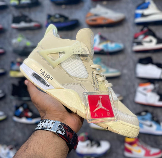 Jordan Retro 4 Off White x WMNS - Shoe Boxs