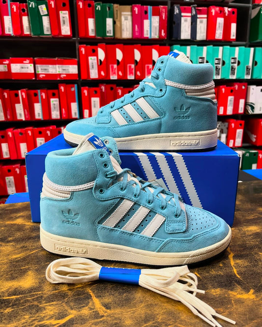 Adidas Centennial 85 High Blue - Shoe Boxs