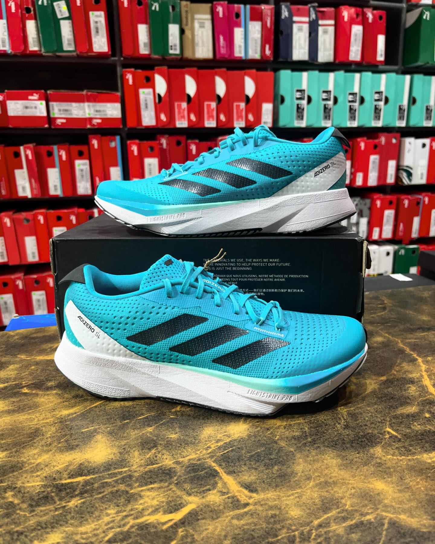 Adidas Adi Zero SL Blue - Shoe Boxs