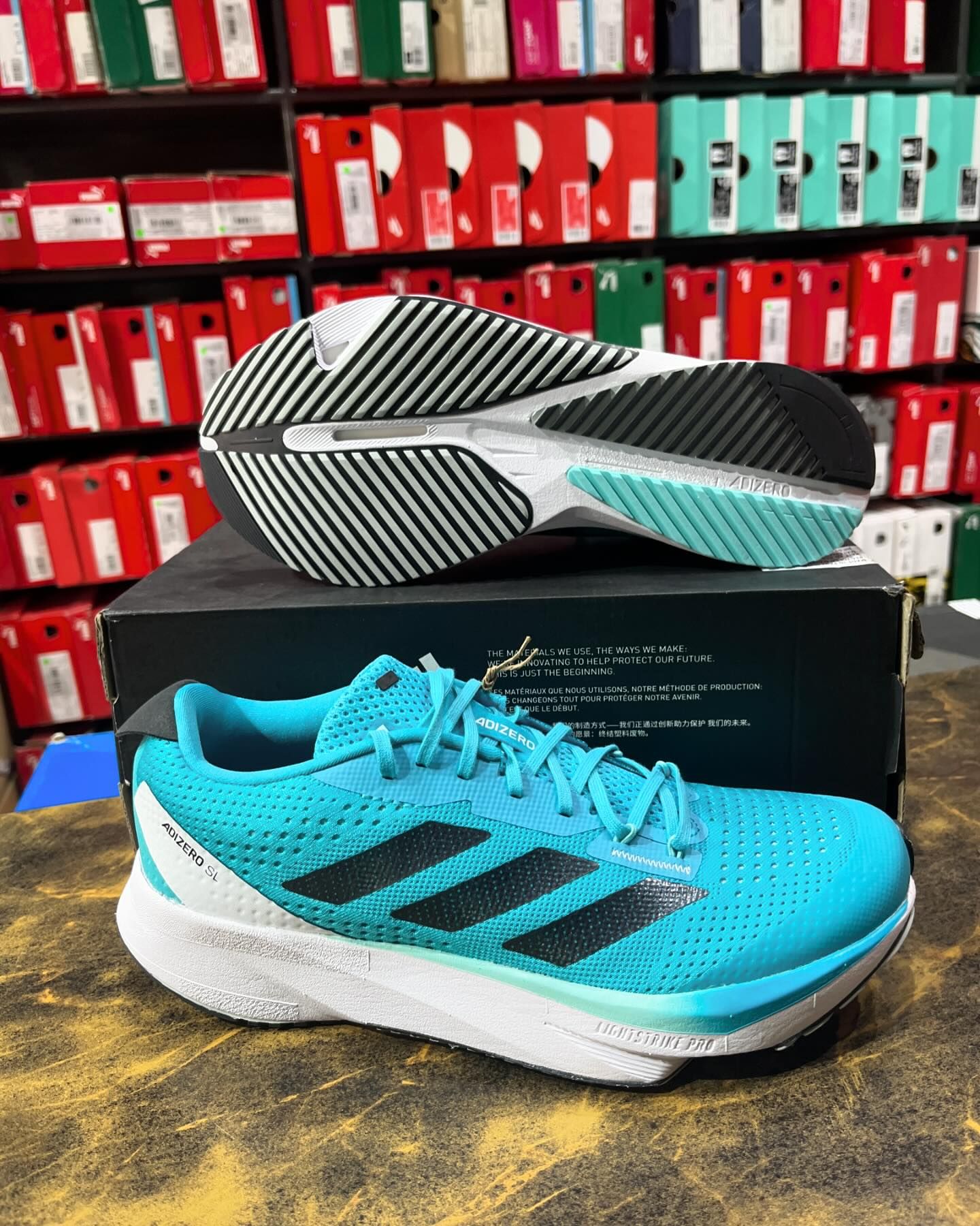 Adidas Adi Zero SL Blue - Shoe Boxs