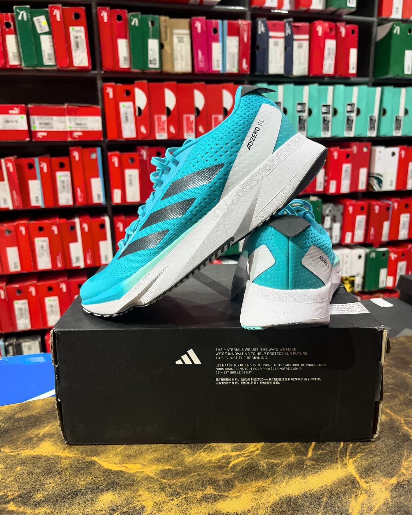 Adidas Adi Zero SL Blue - Shoe Boxs