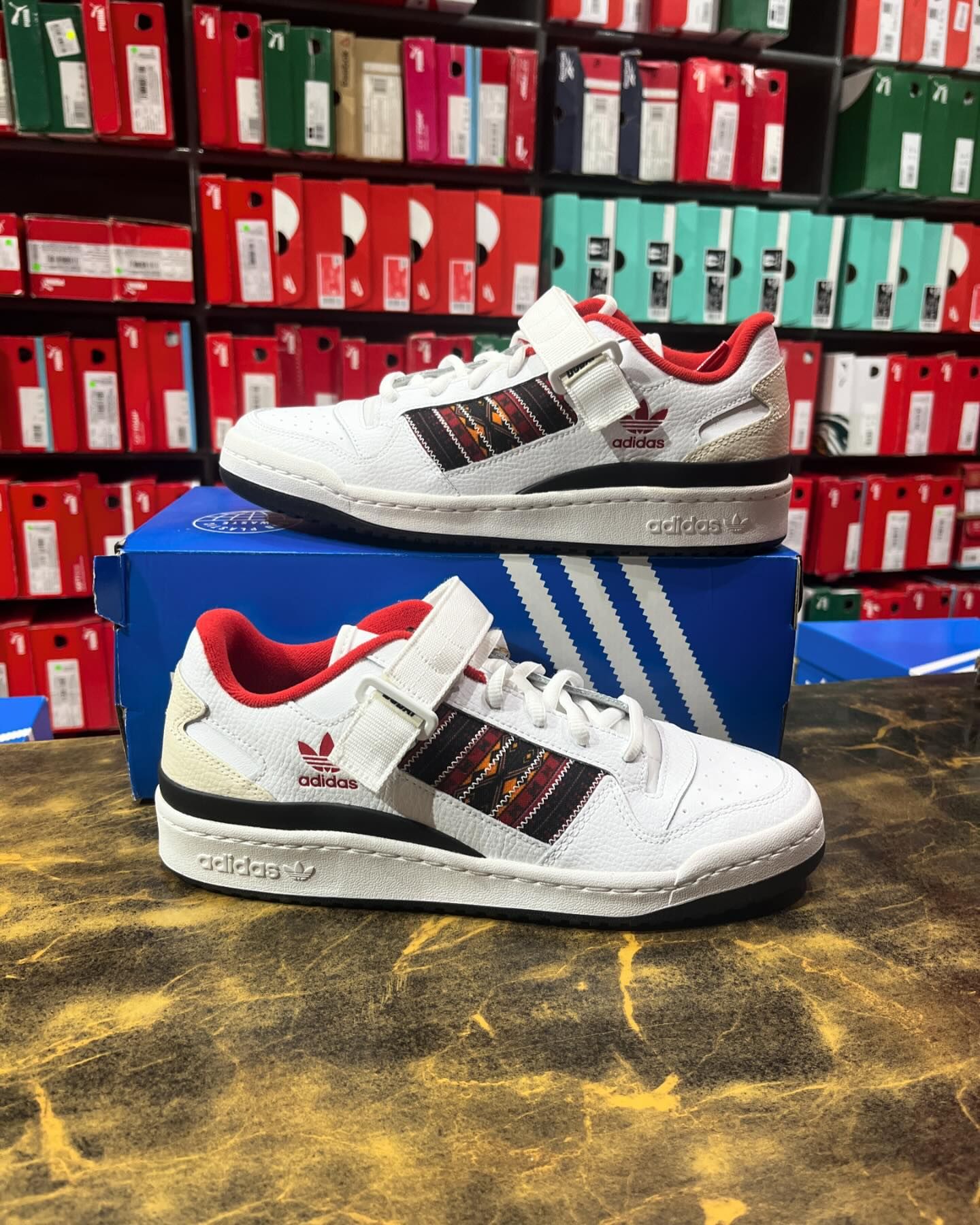 Adidas Forum Low Dubai Cit White - Shoe Boxs