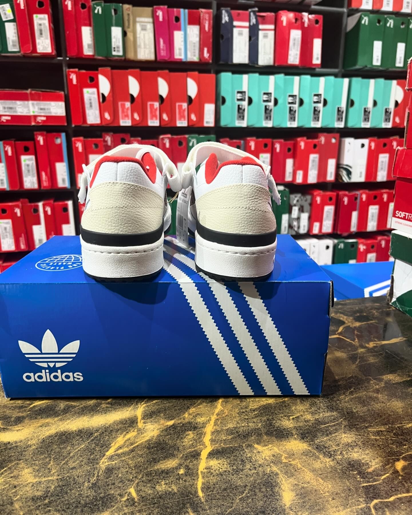 Adidas Forum Low Dubai Cit White - Shoe Boxs