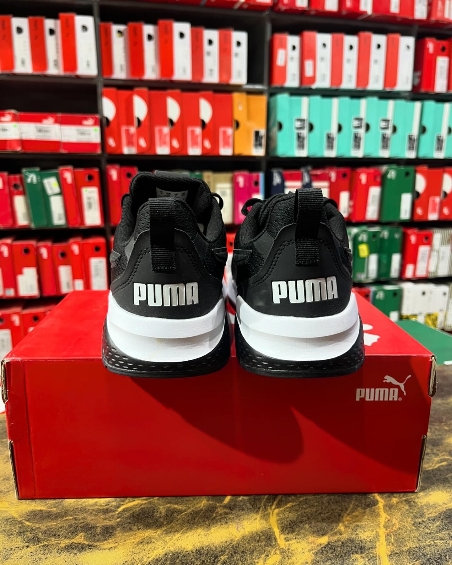 Puma Fire Profoam Black - Shoe Boxs