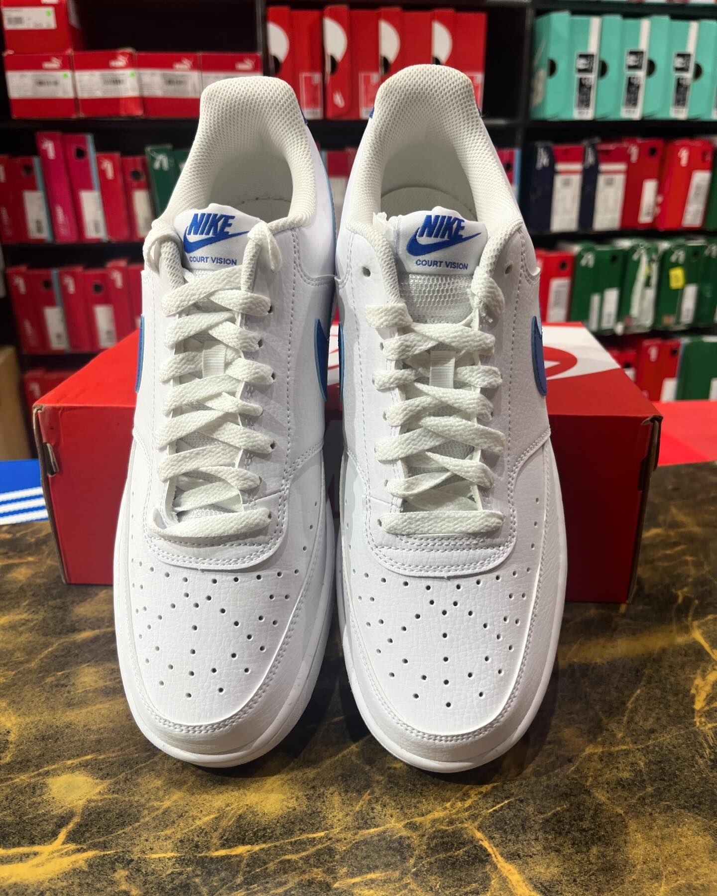 Nike Court Vision Lo White - Shoe Boxs