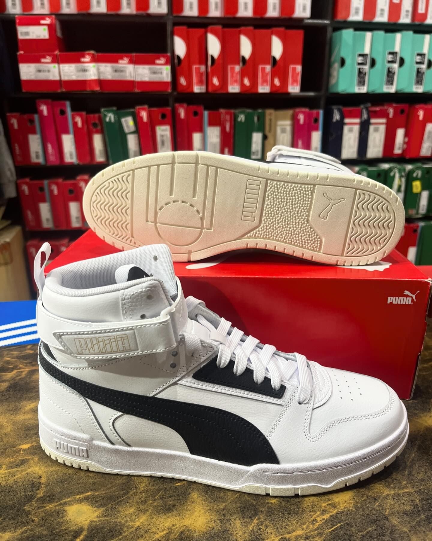 Puma High ZI White - Shoe Boxs