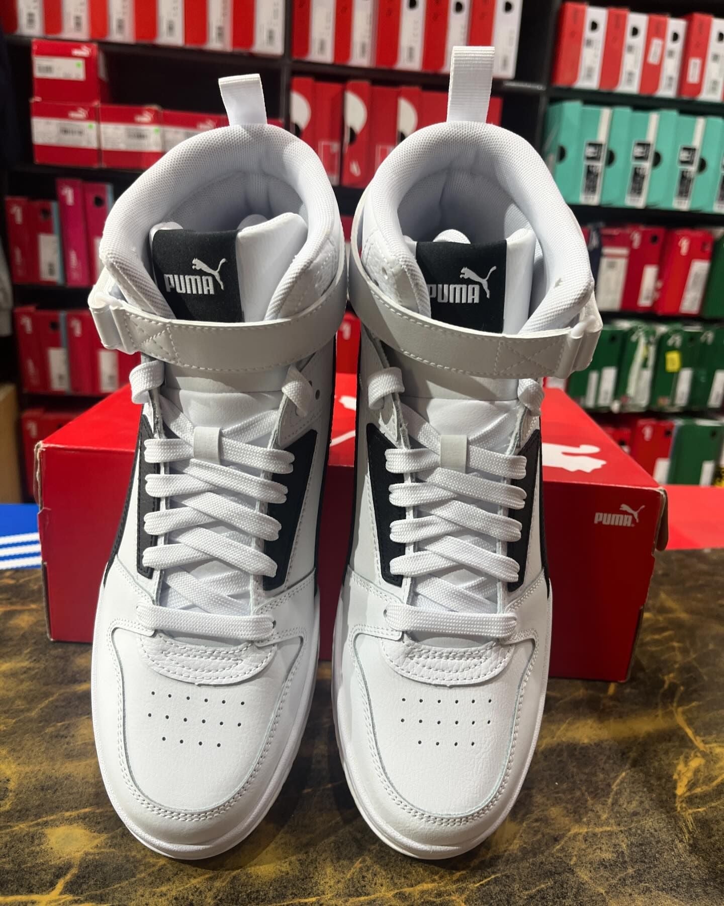 Puma High ZI White - Shoe Boxs