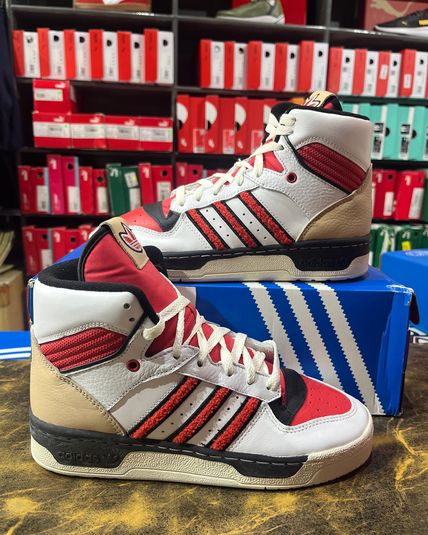 Adidas Rivalry High Lace up - Shoe Boxs