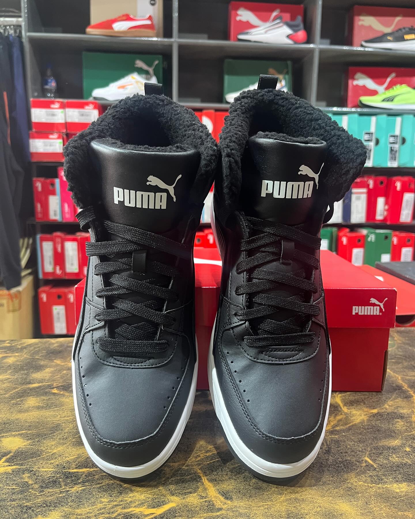 Puma Rebound Joy Black - Shoe Boxs