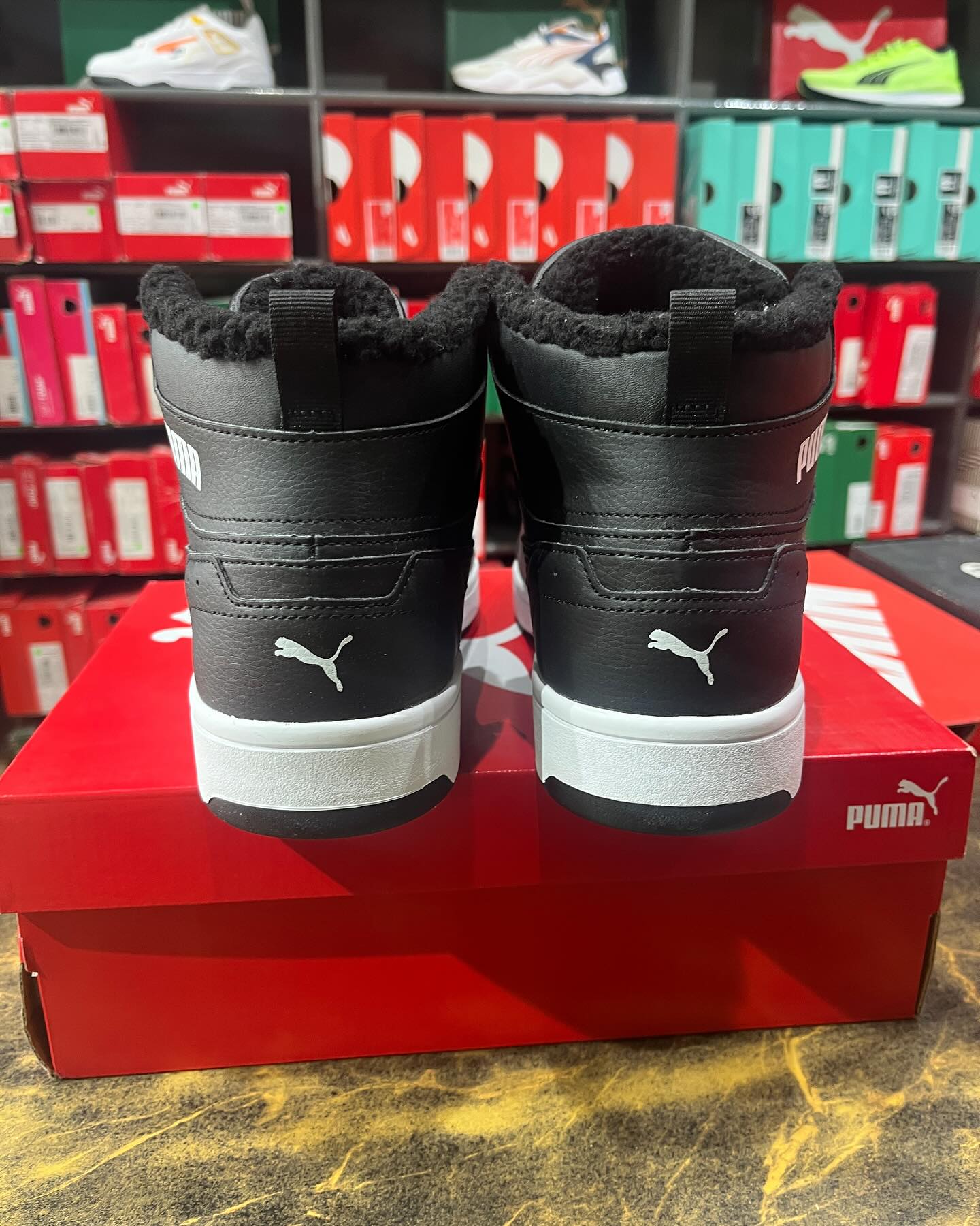 Puma Rebound Joy Black - Shoe Boxs