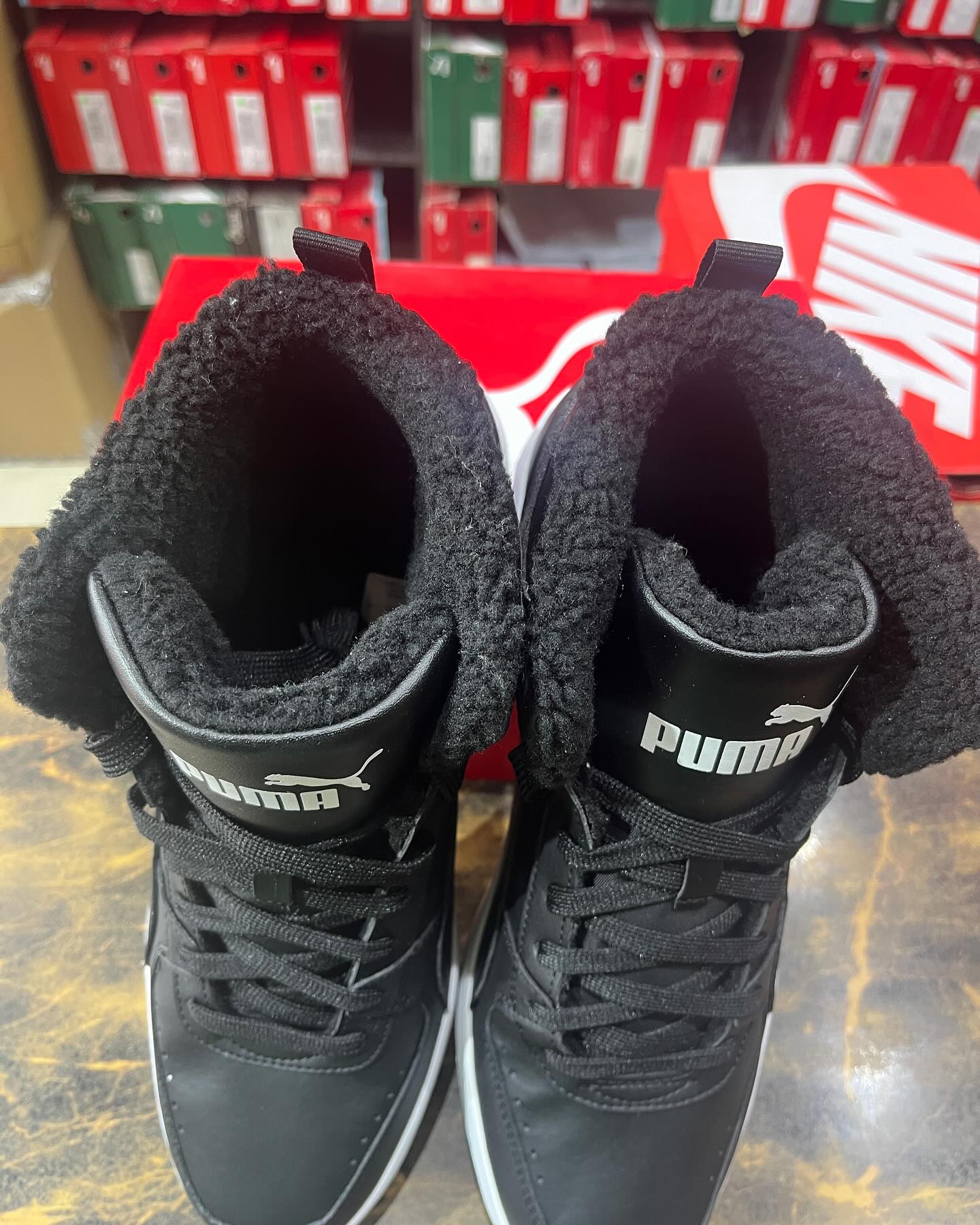 Puma Rebound Joy Black - Shoe Boxs