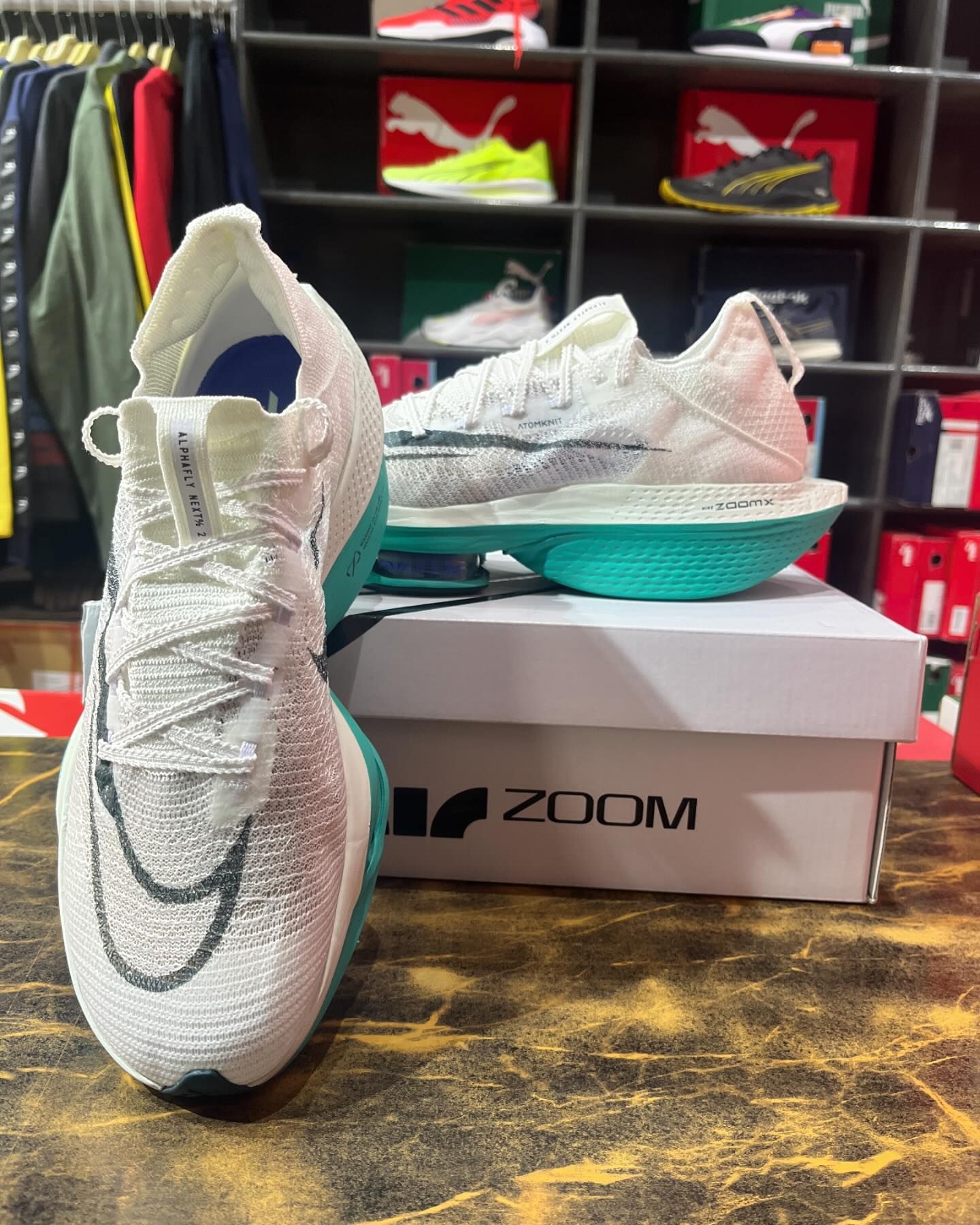 Nike Air Zoom Alpha Fly Next %2 White - Shoe Boxs