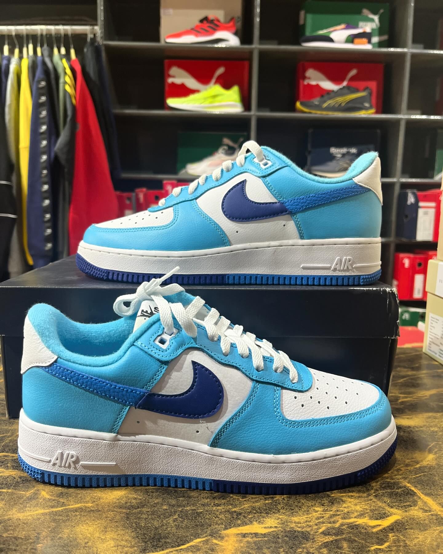 Nike Airforce 01'07 LV8 Blue - Shoe Boxs