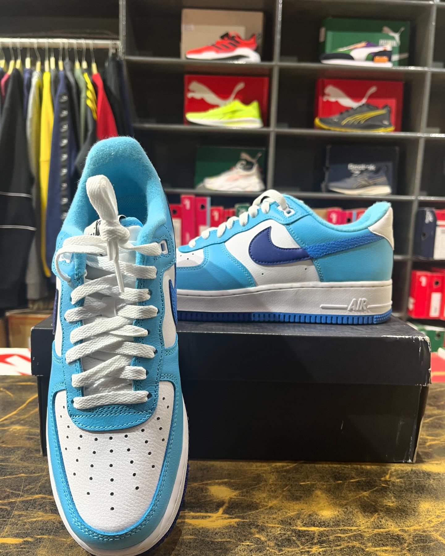 Nike Airforce 01'07 LV8 Blue - Shoe Boxs