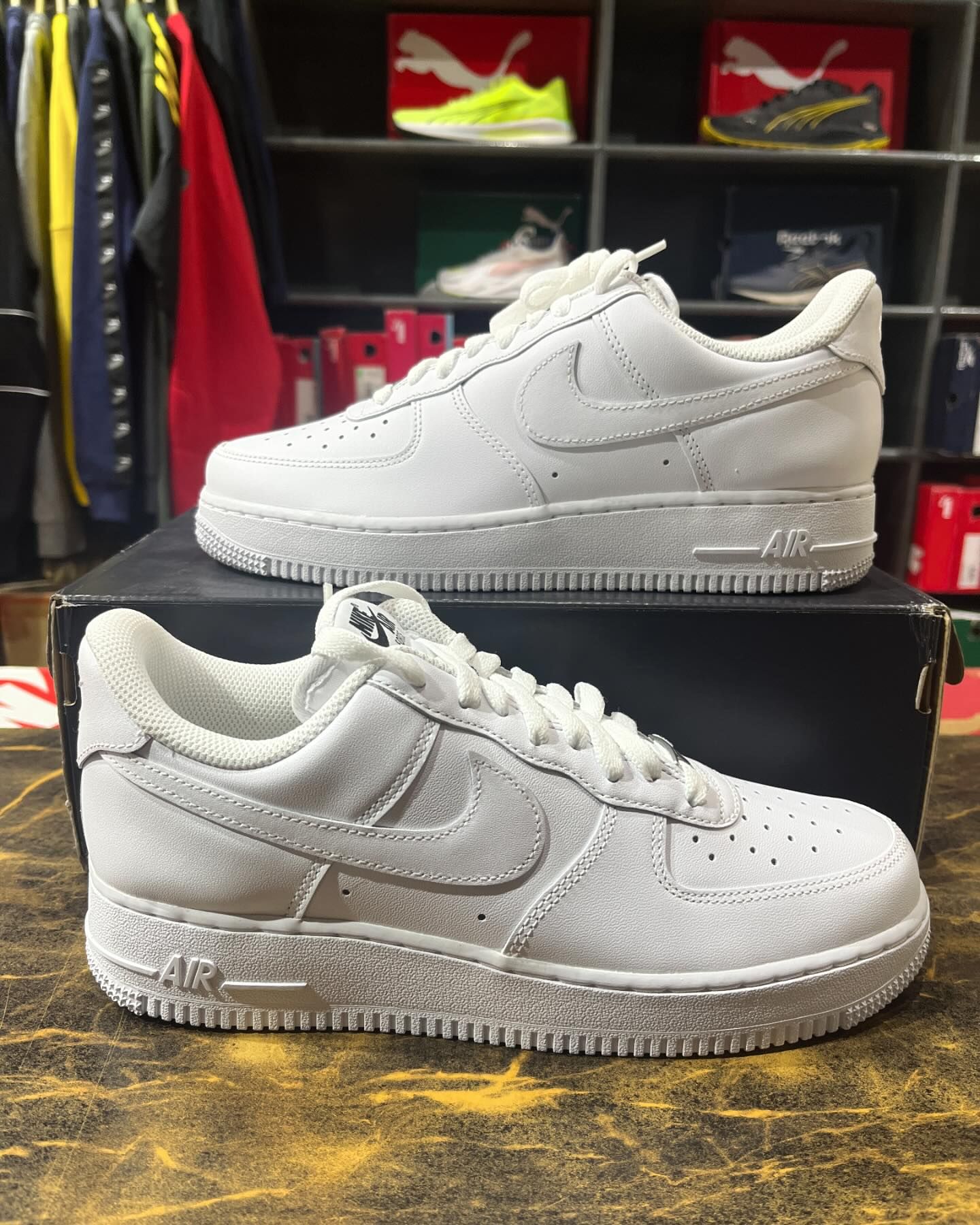 Nike Airforce 1 '07 FLYEASE White - Shoe Boxs