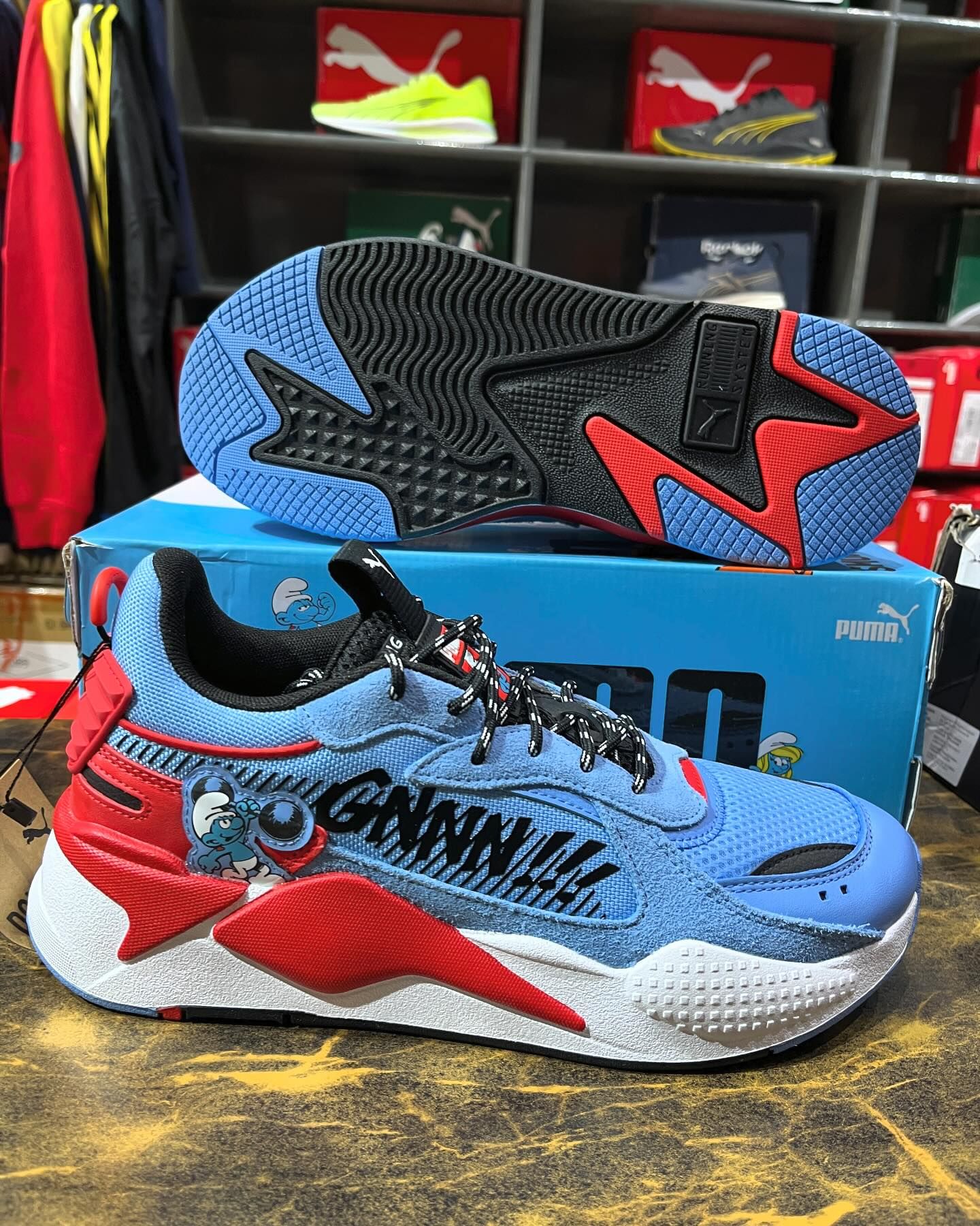 Puma X The Smurf - Shoe Boxs