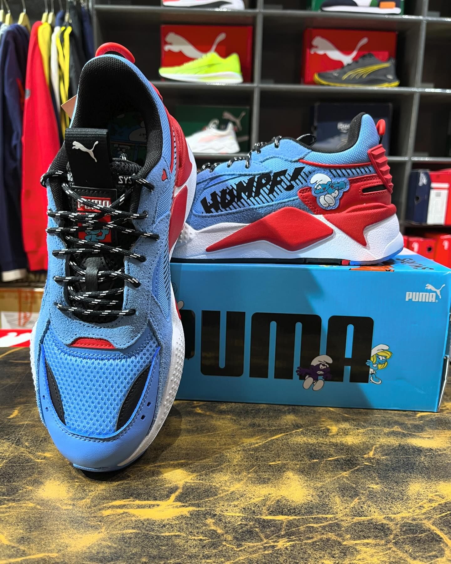 Puma X The Smurf - Shoe Boxs