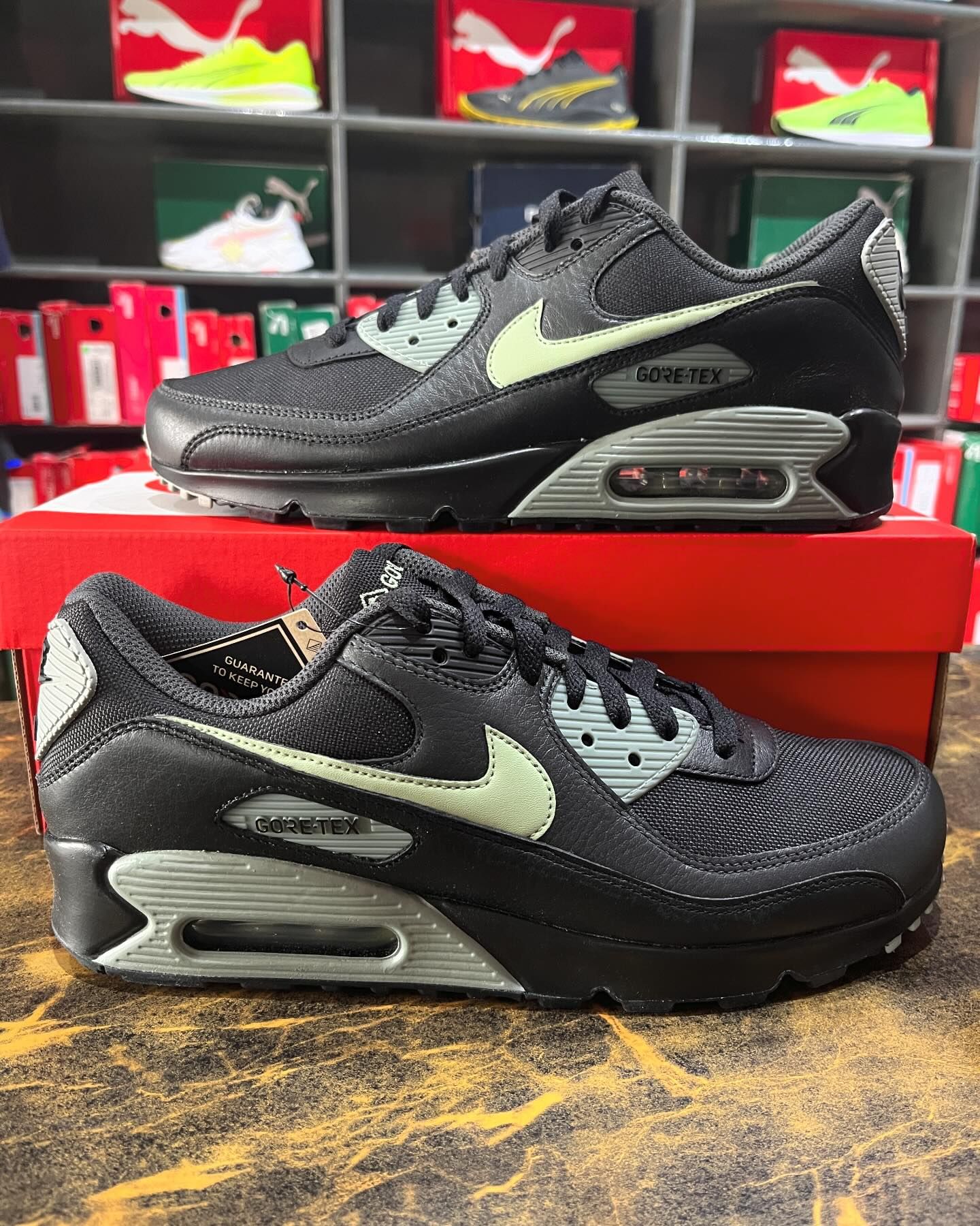 Nike Airmax 90GTX Black - Shoe Boxs