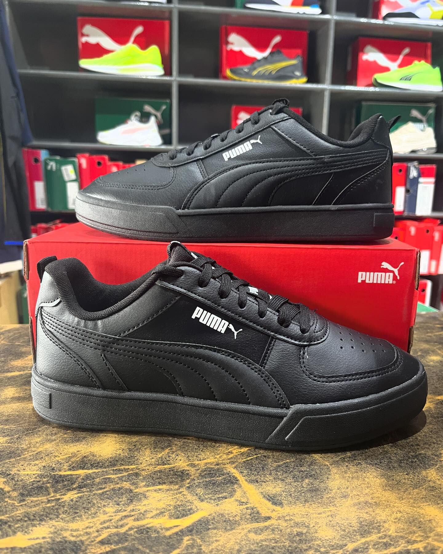 Puma Caven Tape Black - Shoe Boxs