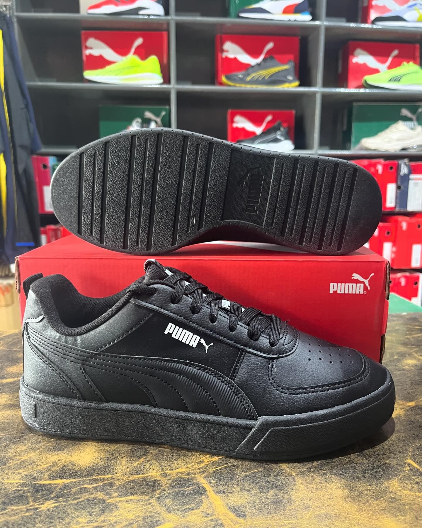 Puma Caven Tape Black - Shoe Boxs