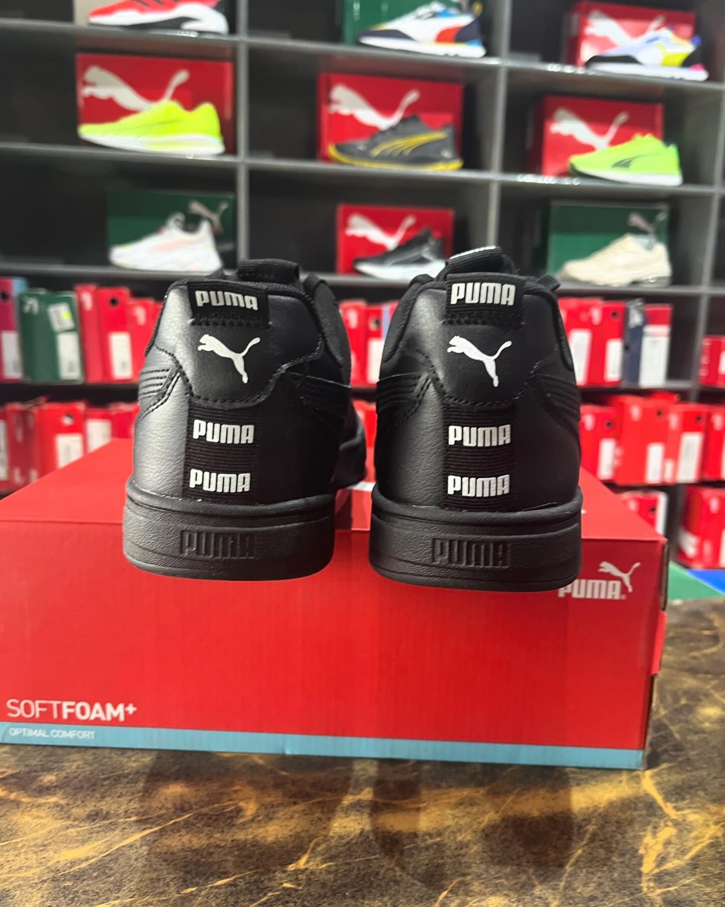 Puma Caven Tape Black - Shoe Boxs