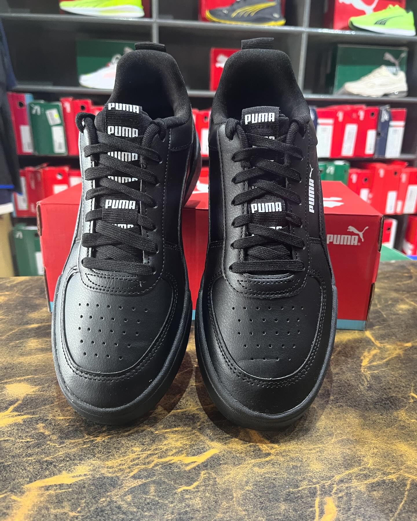 Puma Caven Tape Black - Shoe Boxs