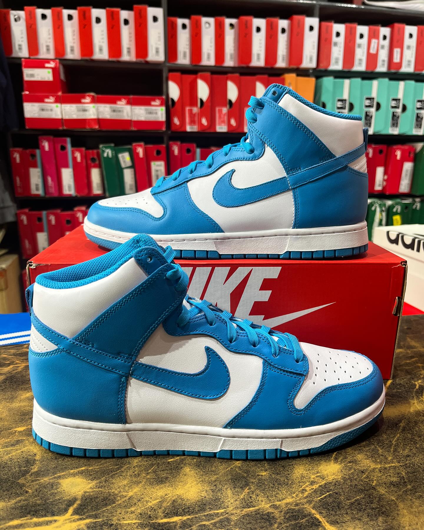 Nike Dunk High Retro 1 Sky Blue - Shoe Boxs