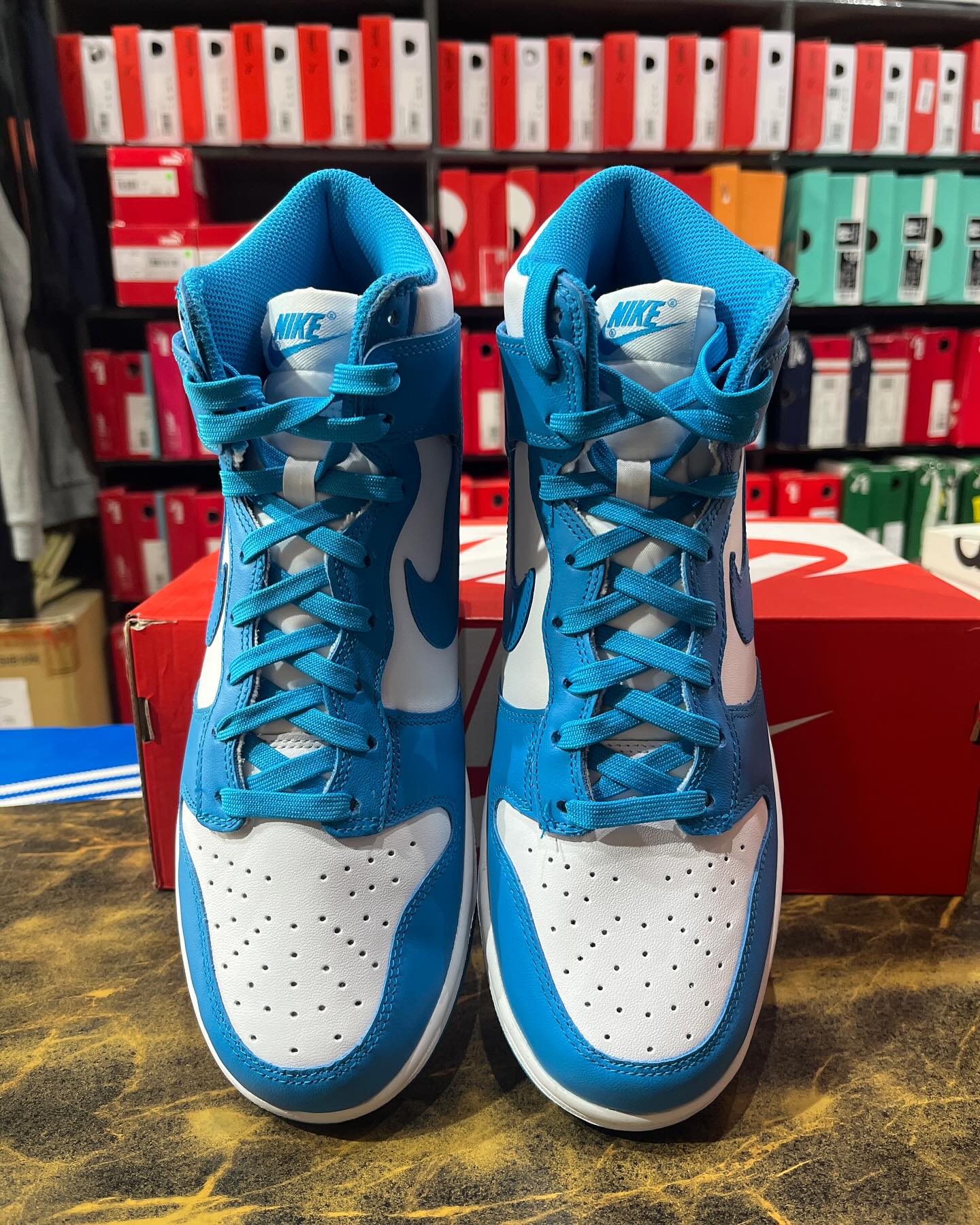 Nike Dunk High Retro 1 Sky Blue - Shoe Boxs