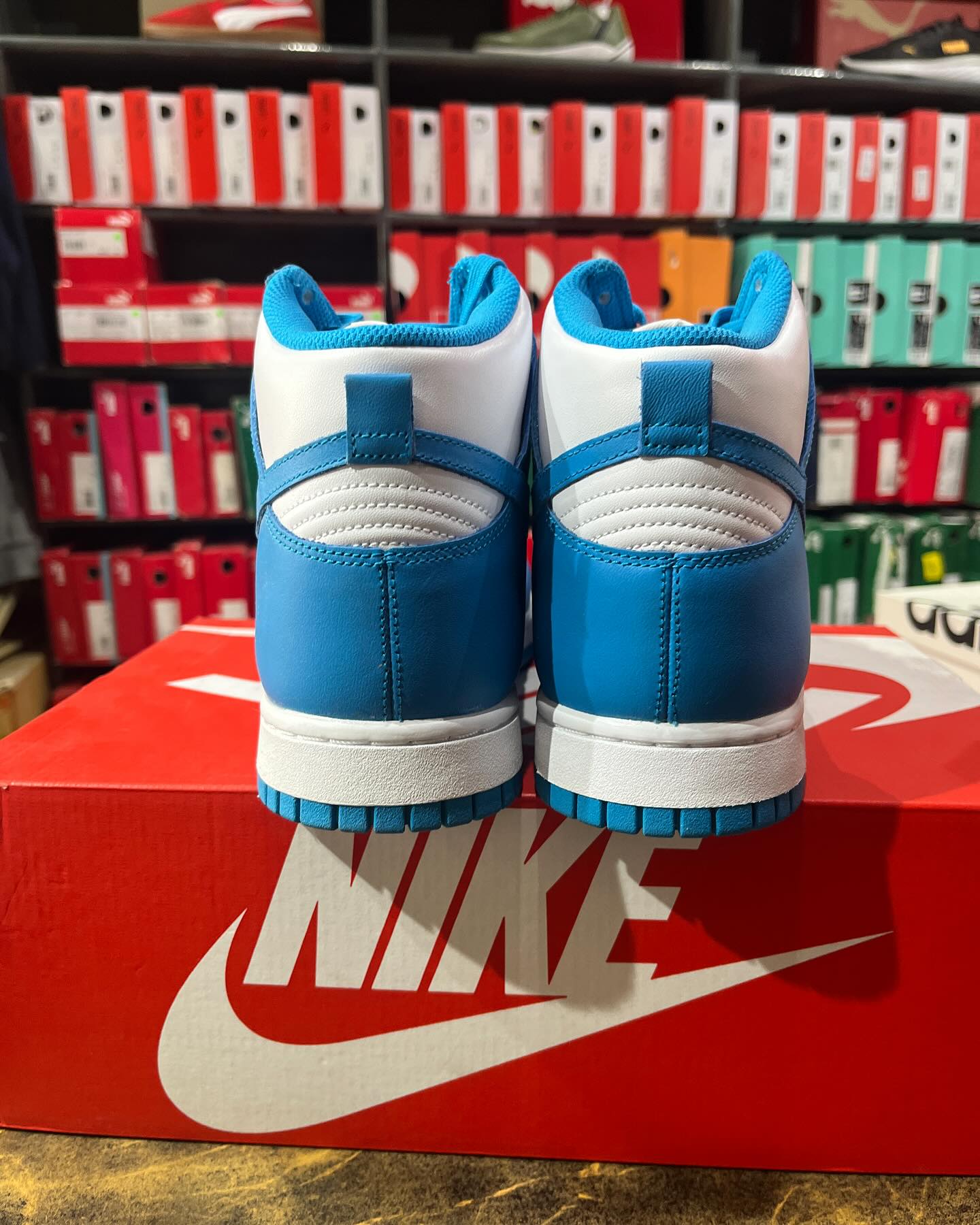 Nike Dunk High Retro 1 Sky Blue - Shoe Boxs