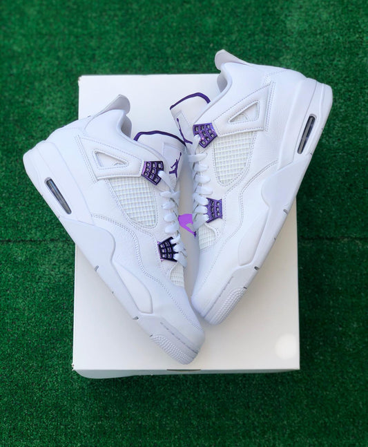 Jordan 4 matalic purple - Shoe Boxs