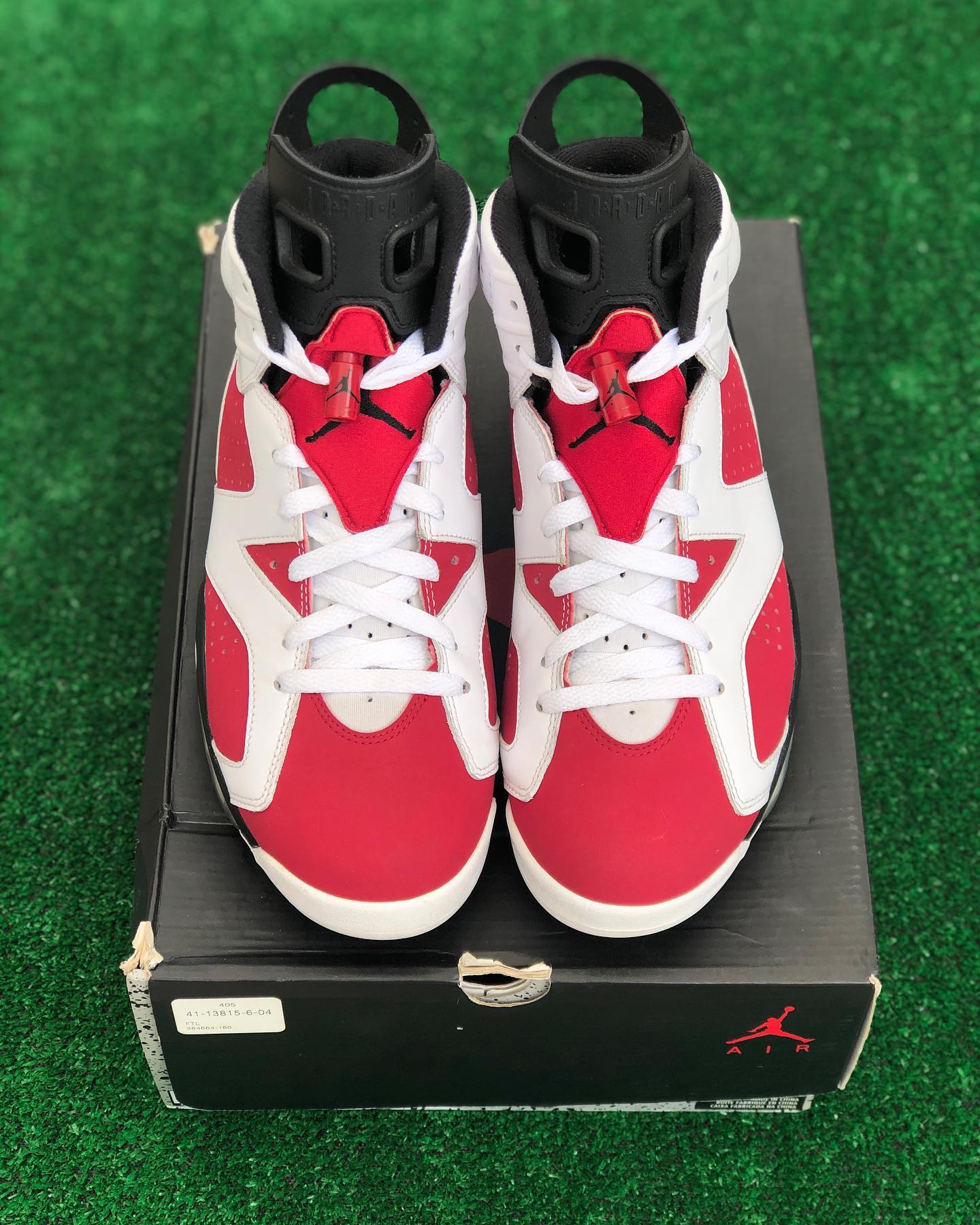 Jordan 6 Carmine - Shoe Boxs