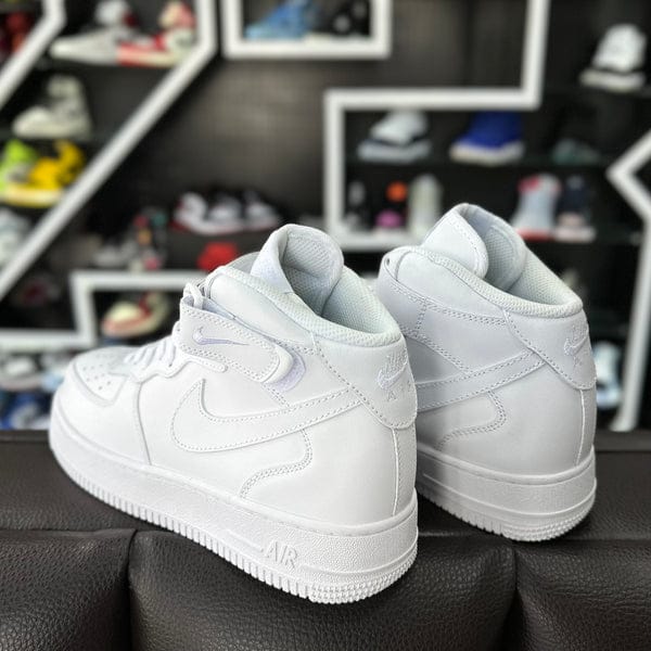 Nike Air Force 1 High Triple White - Shoe Boxs