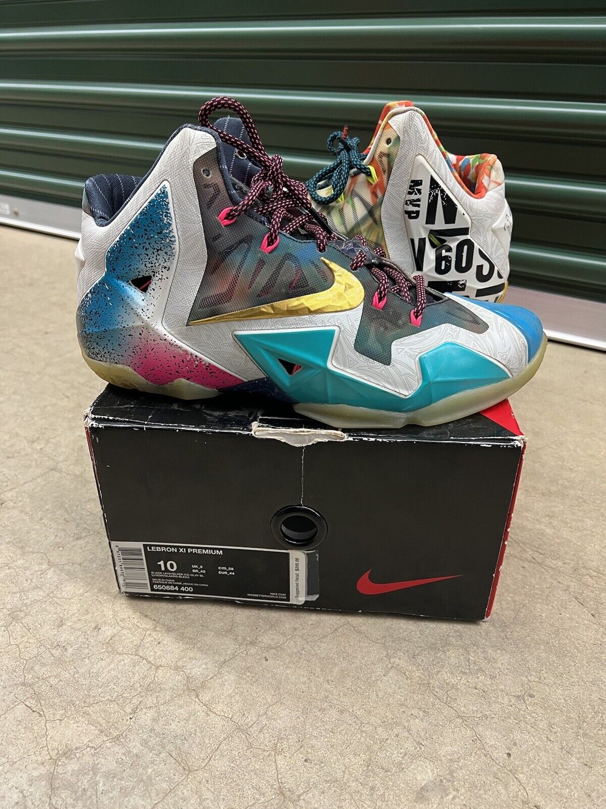 Nike LeBron 11 Premium What The LeBron - Shoe Boxs